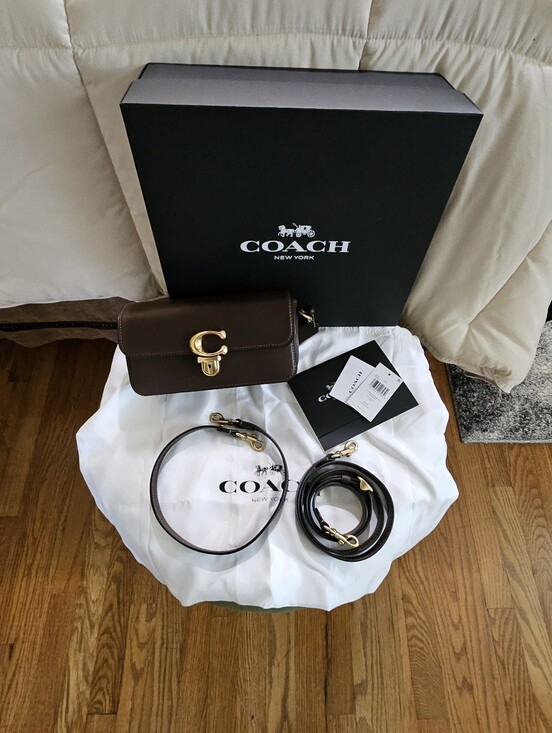 Coach Handbags - Coach Studio Baugette Maple